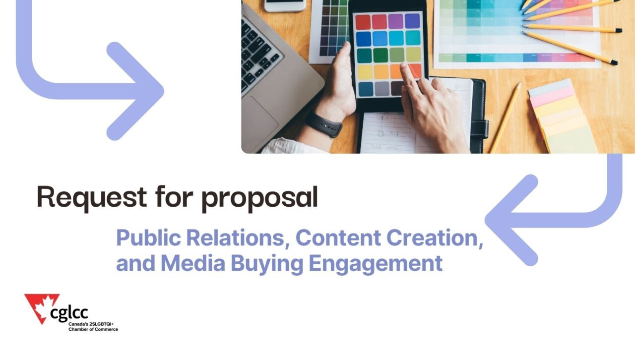 CGLCC Releases a Request for Proposal for an Upcoming Public Relations, Content Creation, and Media Buying Engagement