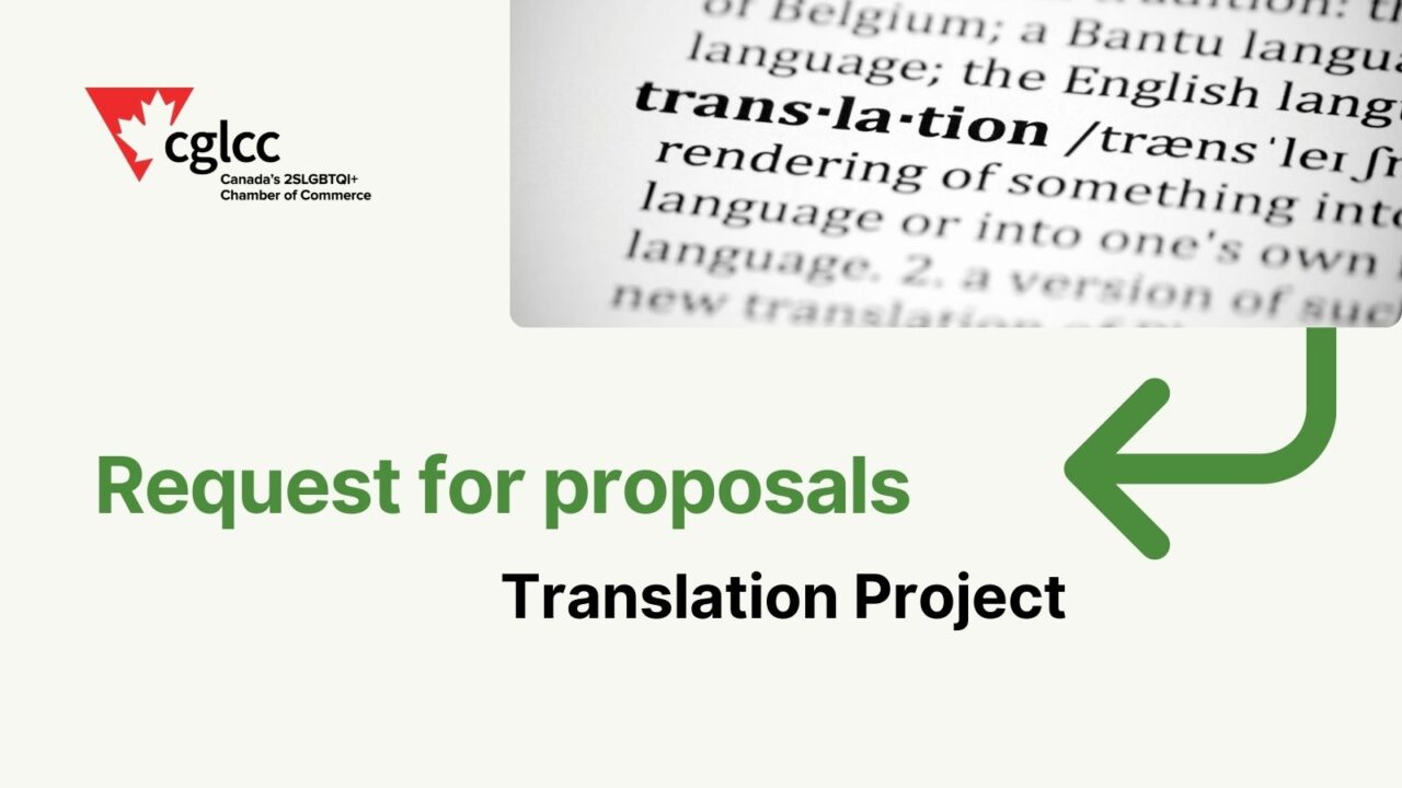CGLCC Releases a Request for Proposal for an Upcoming Translation Project